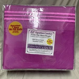 Split King Sheets (NIB)